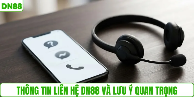 Thông tin liên hệ DN88 và lưu ý quan trọng 